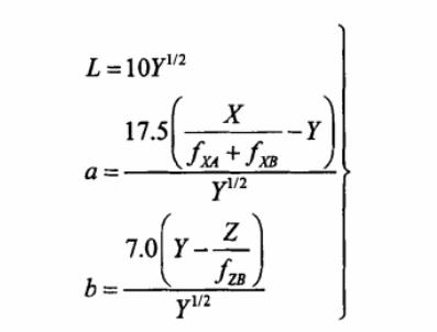 L、a、b值的計算公式06190