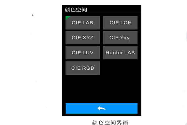 顏色空間界面